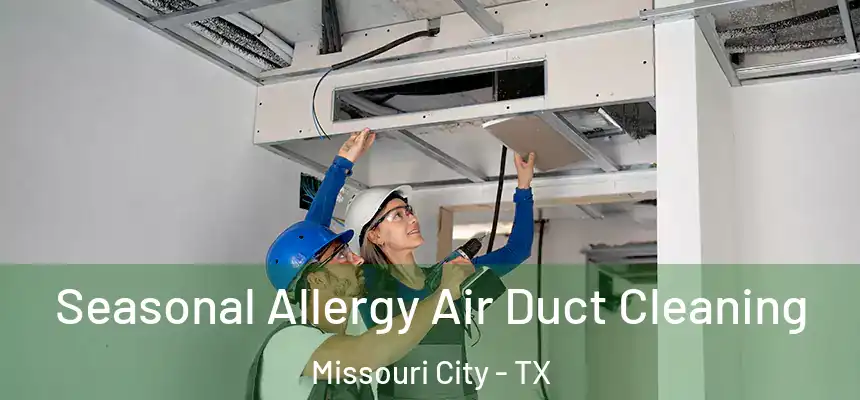 Seasonal Allergy Air Duct Cleaning Missouri City - TX
